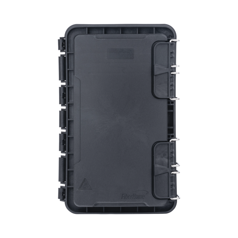 Caja de Distribuci?n de Fibra ?ptica, Hasta 96 Empalmes, Exterior IP65, Color Negro - Image 2