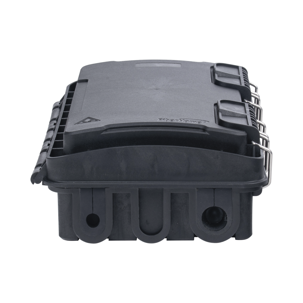 Caja de Distribuci?n de Fibra ?ptica, Hasta 96 Empalmes, Exterior IP65, Color Negro - Image 3