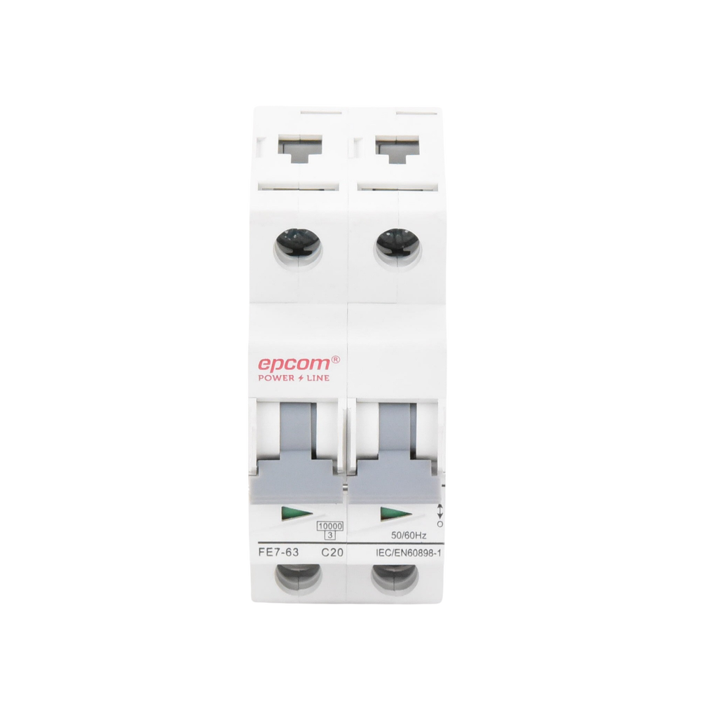 Protección Térmica 2P, 20A, Corriente Alterna 400 Vca para Aplicación Fotovoltaica Montaje Riel DIN - Image 4