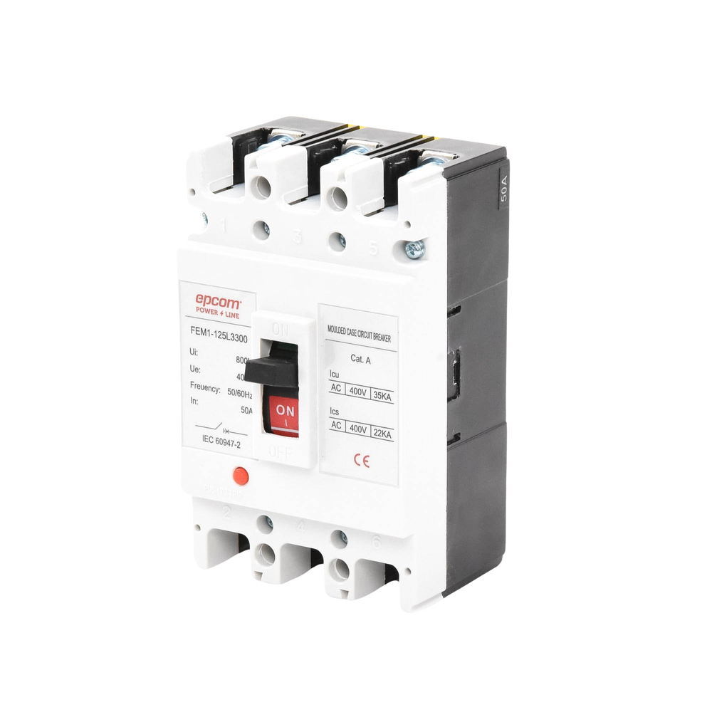 Protección Térmica 3P, 50A, Corriente Alterna 690 V CA Trifásica. - Image 2