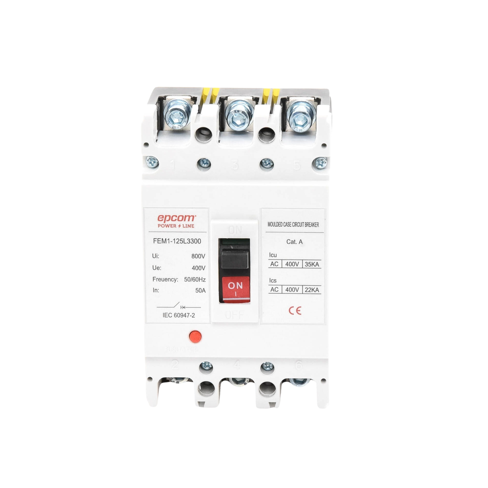 Protección Térmica 3P, 50A, Corriente Alterna 690 V CA Trifásica. - Image 4