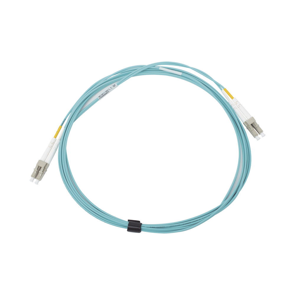 Jumper de Fibra ?ptica Multimodo 50/125 XGLO OM3, LC-LC Duplex, OFNR, Color Aqua, 3 Metros (9.84 Pies) - Image 4