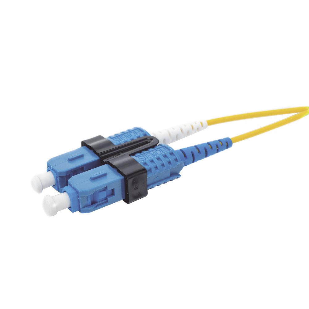 Jumper de Fibra ?ptica Monomodo (OS2), XGLO, LC/UPC-SC/UPC Duplex, OFNR, Color Amarillo, 10 Metros (32.81 Pies) - Image 4