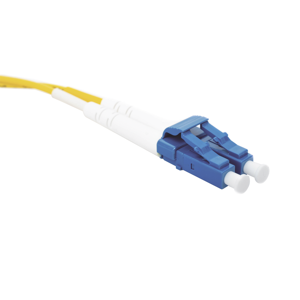 Jumper de Fibra ?ptica Monomodo (OS2), XGLO, LC/UPC-SC/UPC Duplex, OFNR, Color Amarillo, 10 Metros (32.81 Pies) - Image 5