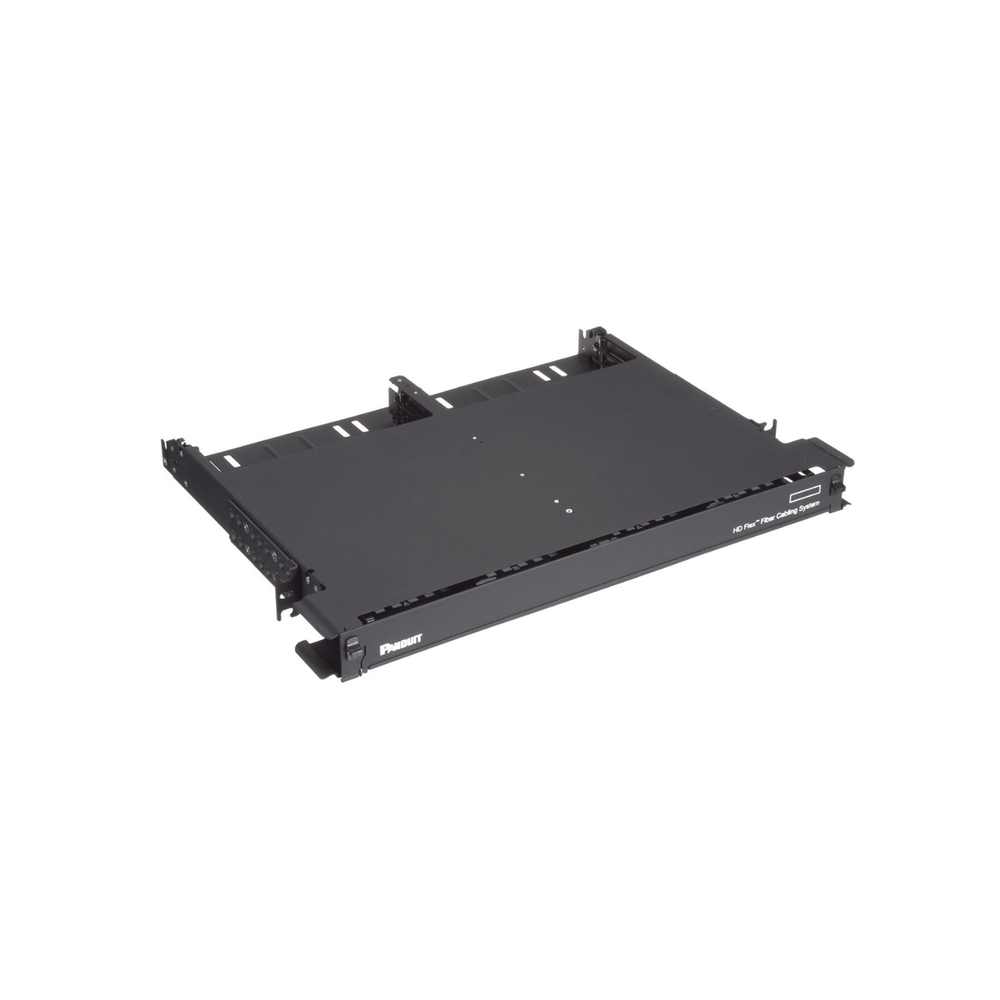 Panel de Distribuci?n de Fibra ?ptica con Bandeja Deslizable, Acepta 12 Cassettes HD Flex en 6 Espacios, Hasta 144 Fibras, 1 UR - Image 2