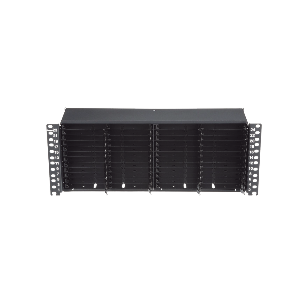 Panel de Distribuci?n de Fibra ?ptica, Acepta 12 Cassettes HD Flex y 144 Fibras por UR, 4 UR