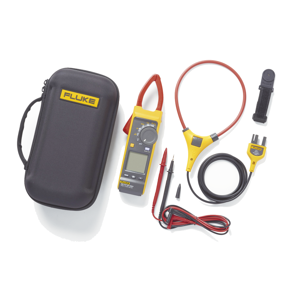 Pinza Amperimétrica de Corriente CC/CA de Verdadero Valor Eficaz con iFlex CAT III 1500 V. Ideal para Sistemas Solares, Eólicos, Baterías, Inversor, etc. Con Certificado de Calibración - Image 4