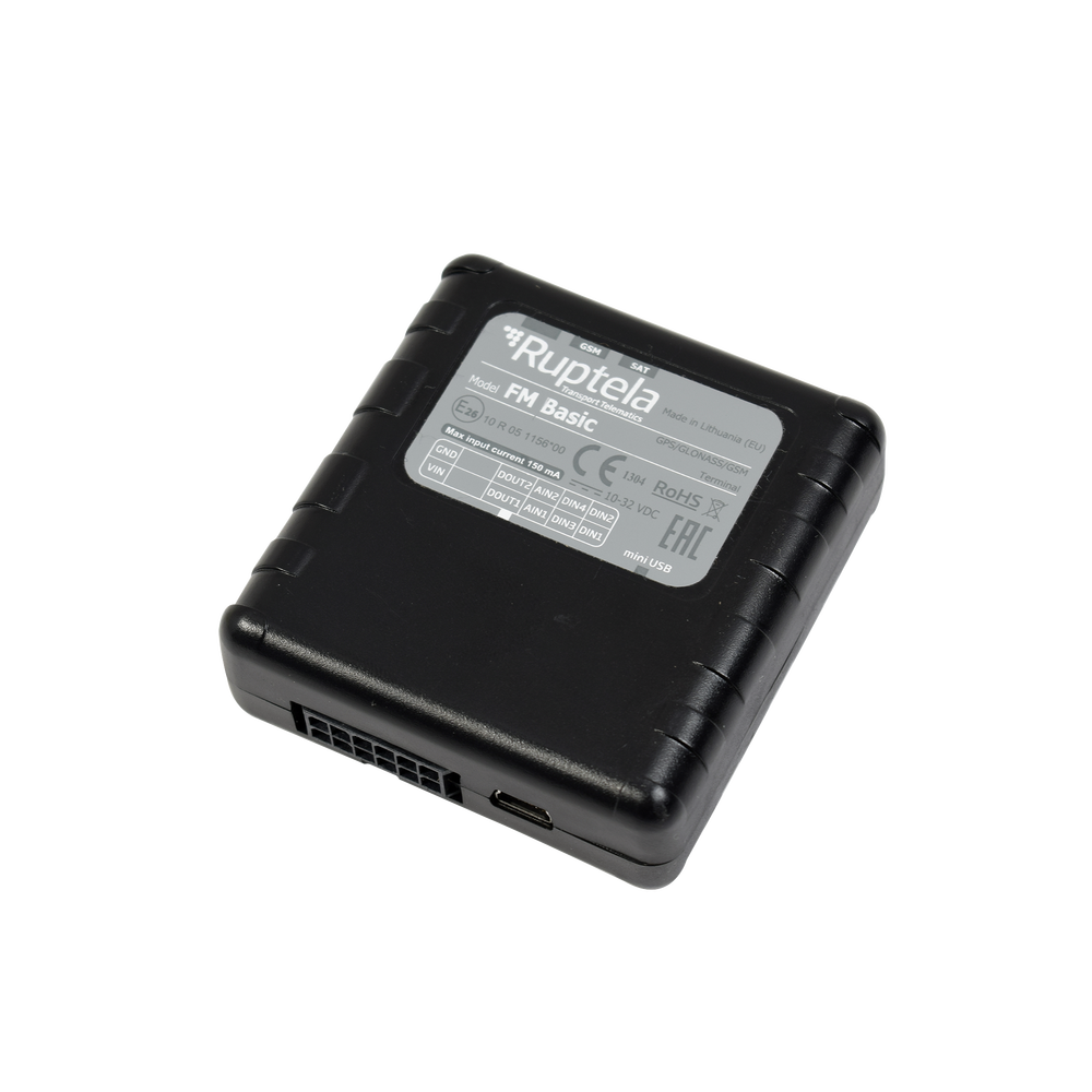 Localizador Basico Ideal para flotas, Con Multiples entradas y salidas digitales compatible con GPS y GLONASS