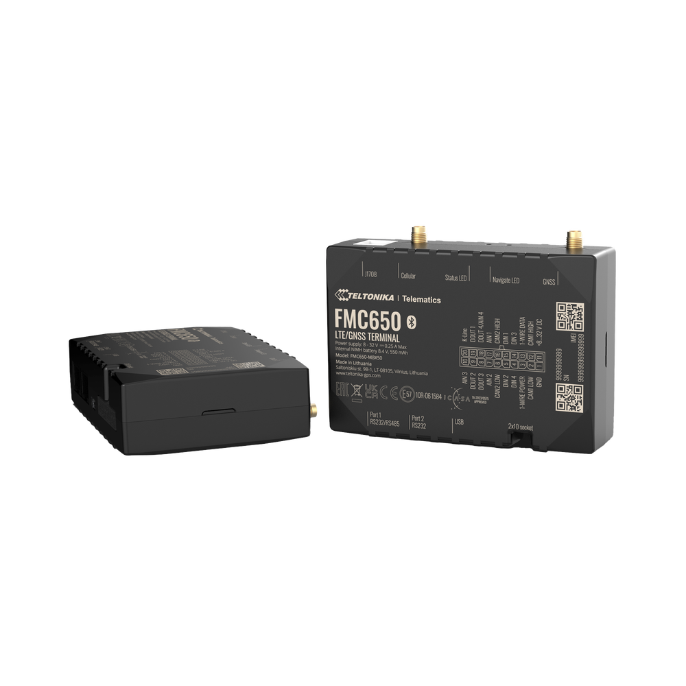 Profesional Rastreador Vehicular (GPS) 4G LTE Cat 1 Con Lectura Can / Bluetooth y Múltiples Entradas y Salidas Digitales - Image 2