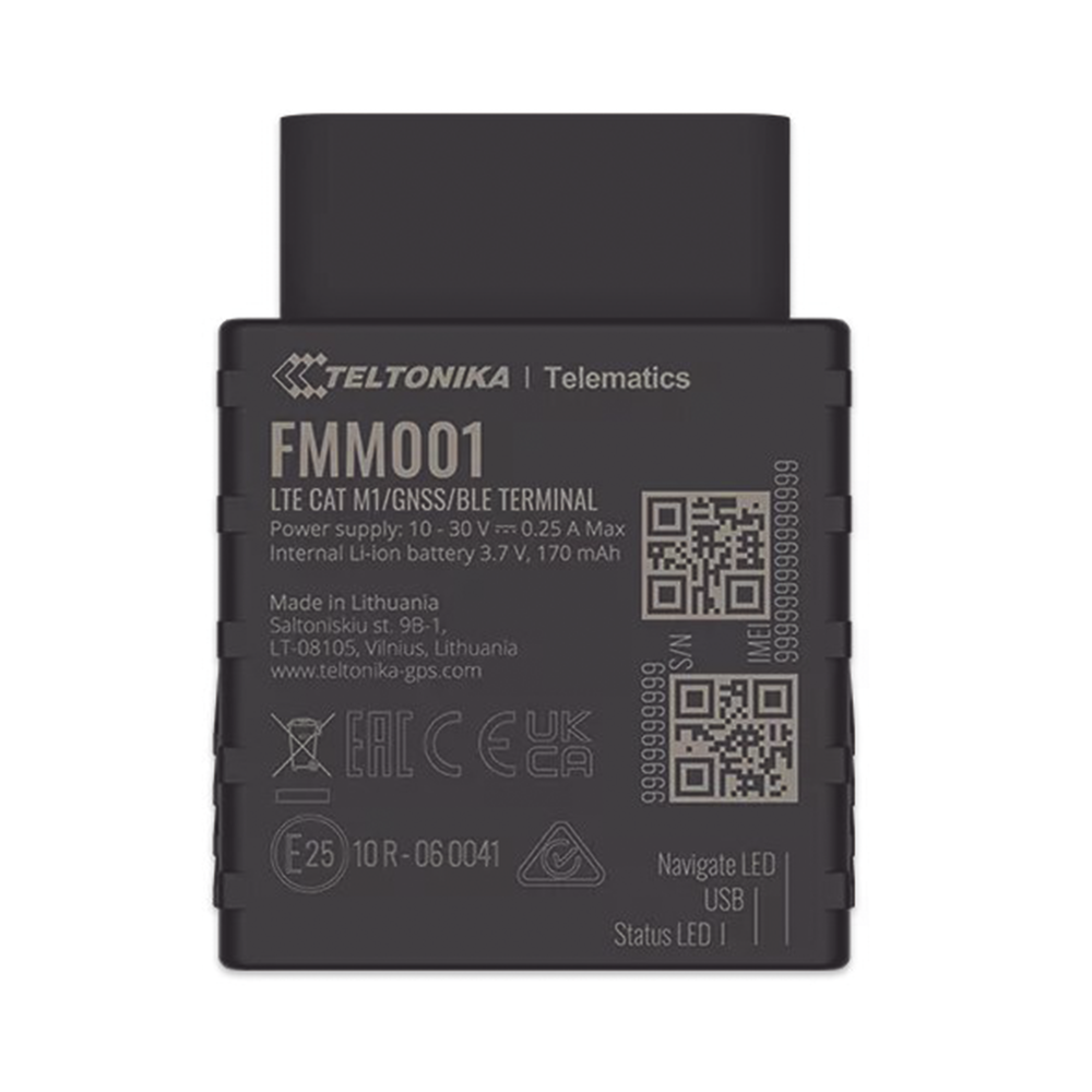 Eficiente rastreador vehicular 4G LTE CAT M1 OBD II - Image 2