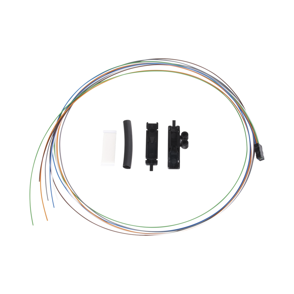 Kit Fan-Out de 6 Fibras, Para Convertir de 250 a 900 Micras, 1 Metro (3.28 Pies)