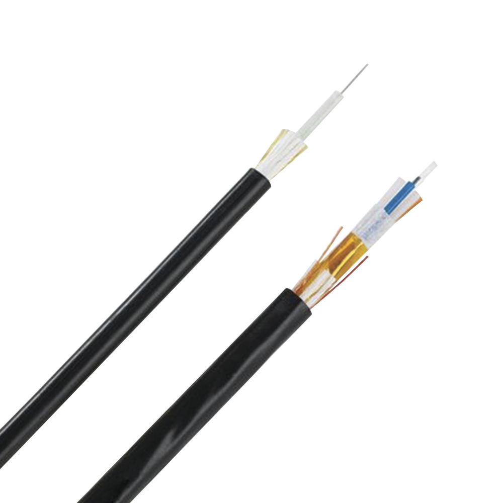 Cable de Fibra ?ptica de 6 Hilos, Multimodo OM3 50/125 Optimizada, Interior/Exterior, Loose Tube 250um, No Conductiva (Diel?ctrica), OFNR (Riser), Precio Por Metro