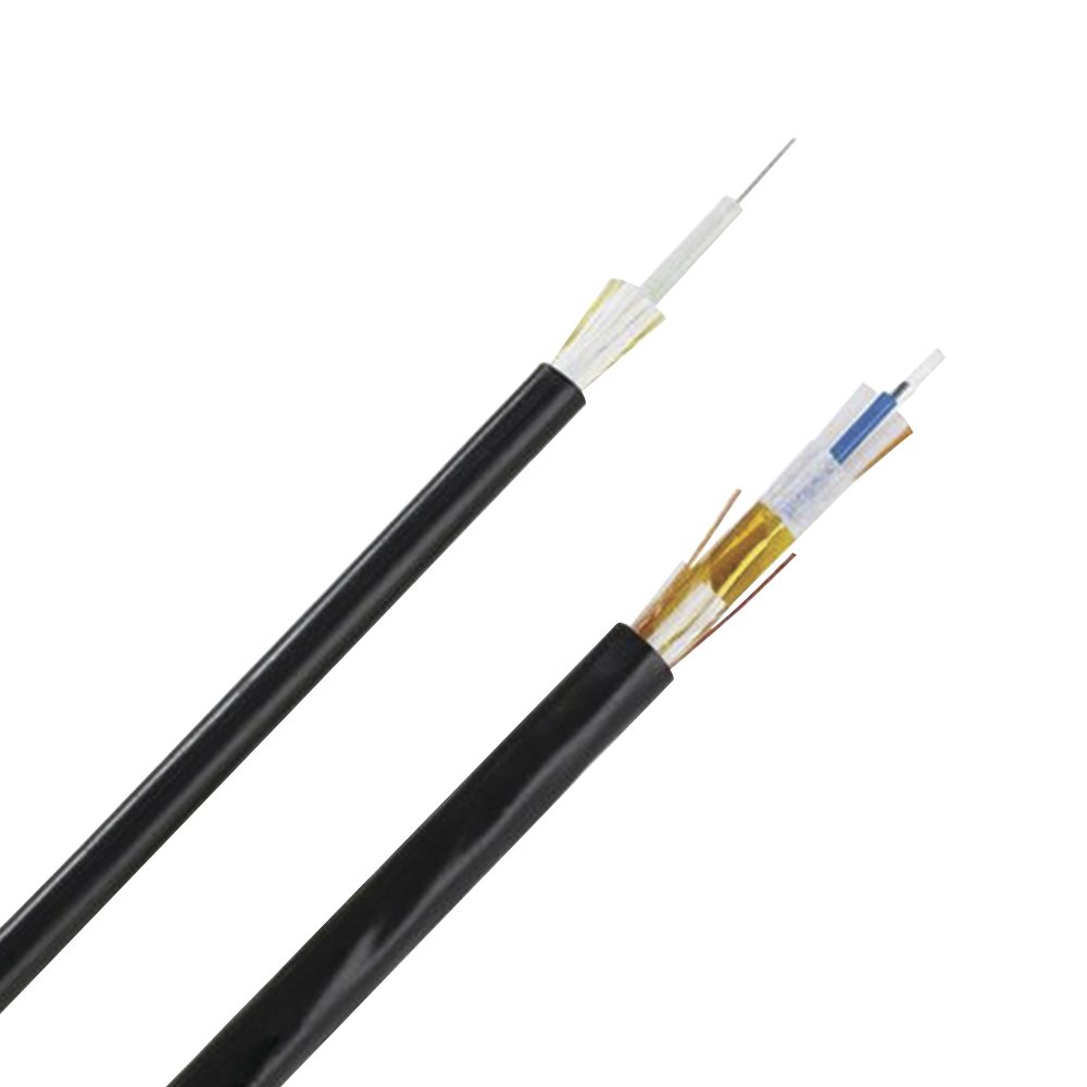 Cable de Fibra ?ptica de 48 Hilos, Multimodo OM3 50/125 Optimizada, Interior/Exterior, Loose Tube 250um, No Conductiva (Diel?ctrica), OFNR (Riser), Precio Por Metro