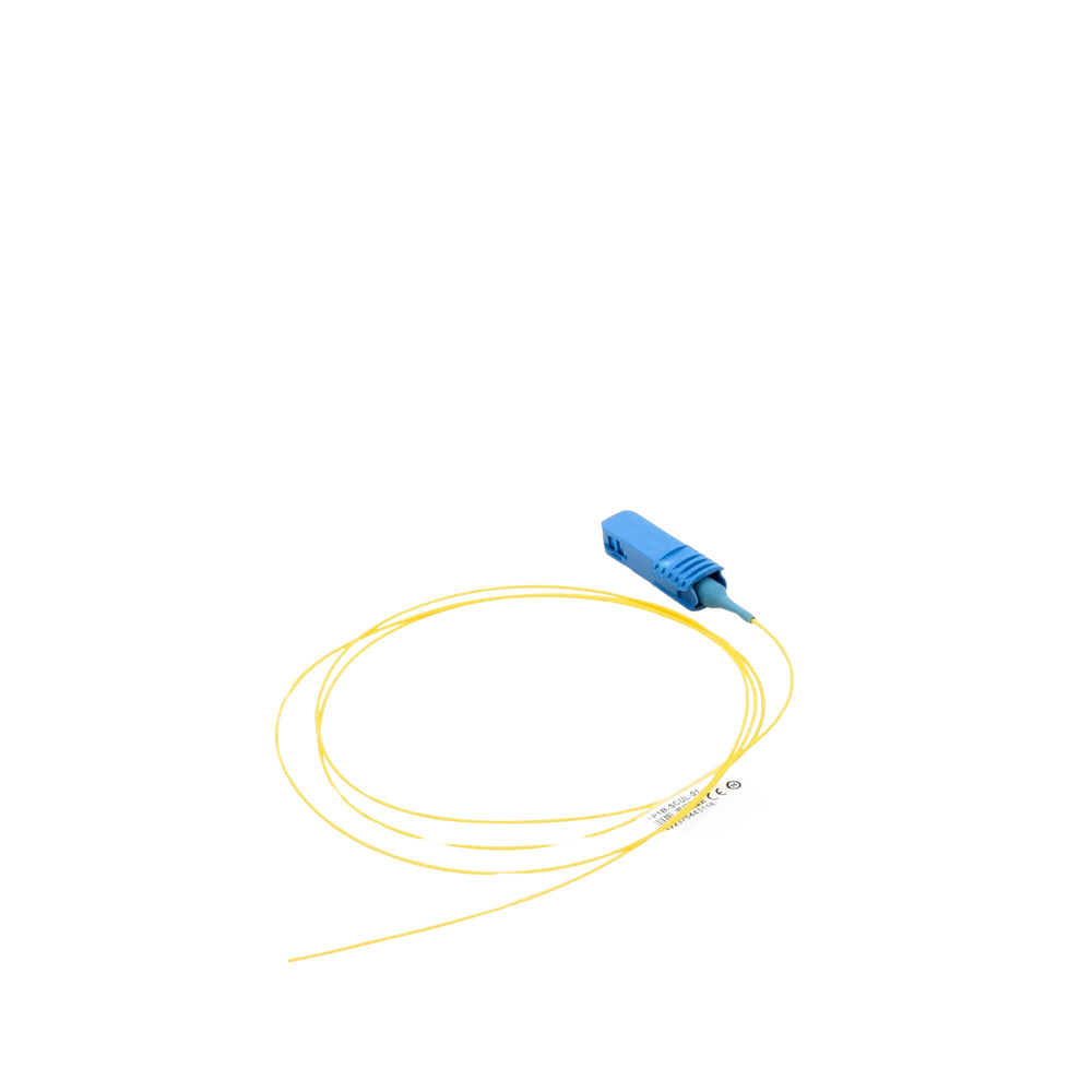 Pigtail de Fibra ?ptica SC/UPC Simplex, Monomodo OS1/OS2 XGLO, OFNR, Color Amarillo, 1 Metro (3.28 Pies) - Image 3