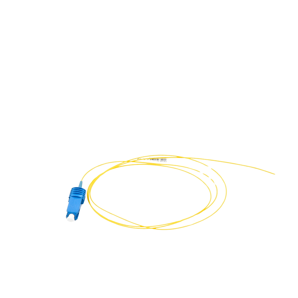 Pigtail de Fibra ?ptica SC/UPC Simplex, Monomodo OS1/OS2 XGLO, OFNR, Color Amarillo, 1 Metro (3.28 Pies) - Image 5