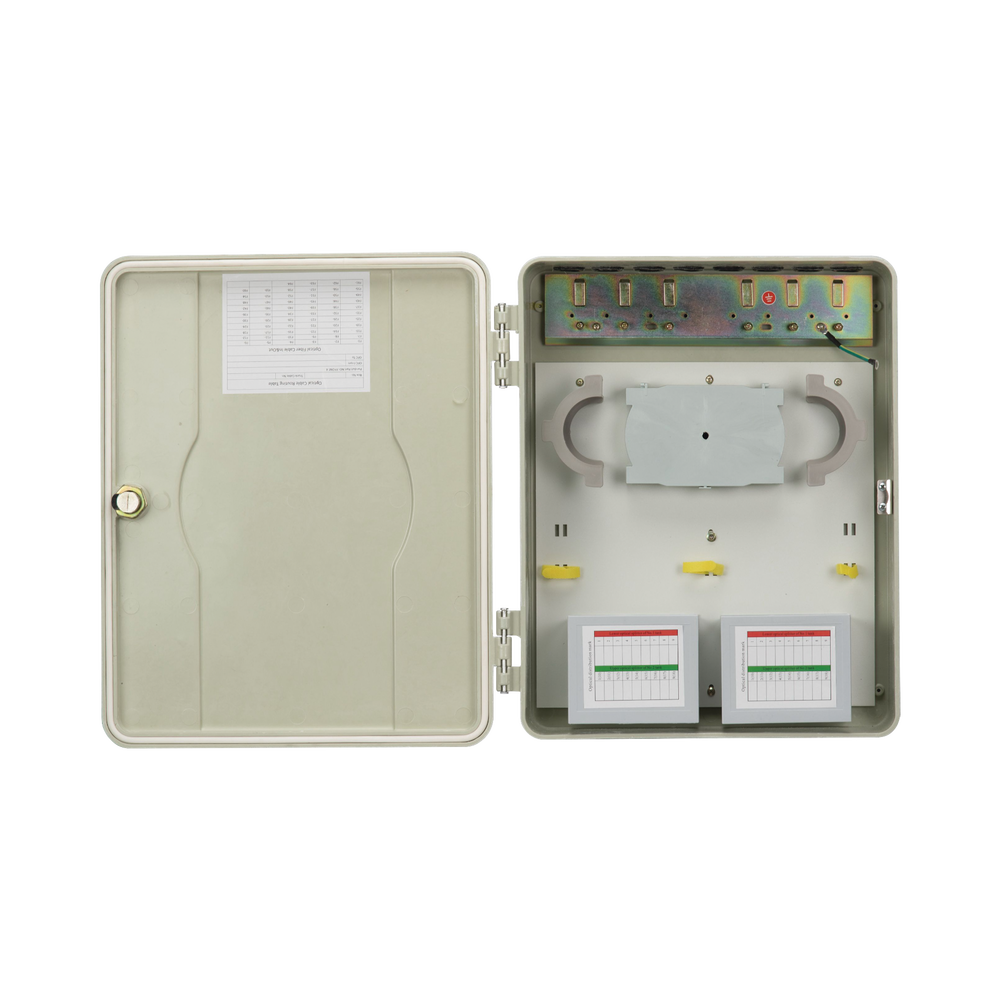 Gabinete Pasivo de Fibra Óptica, Acepta Cuatro Placas FPONEAP12, IP55, Montaje en Poste o Pared - Image 4