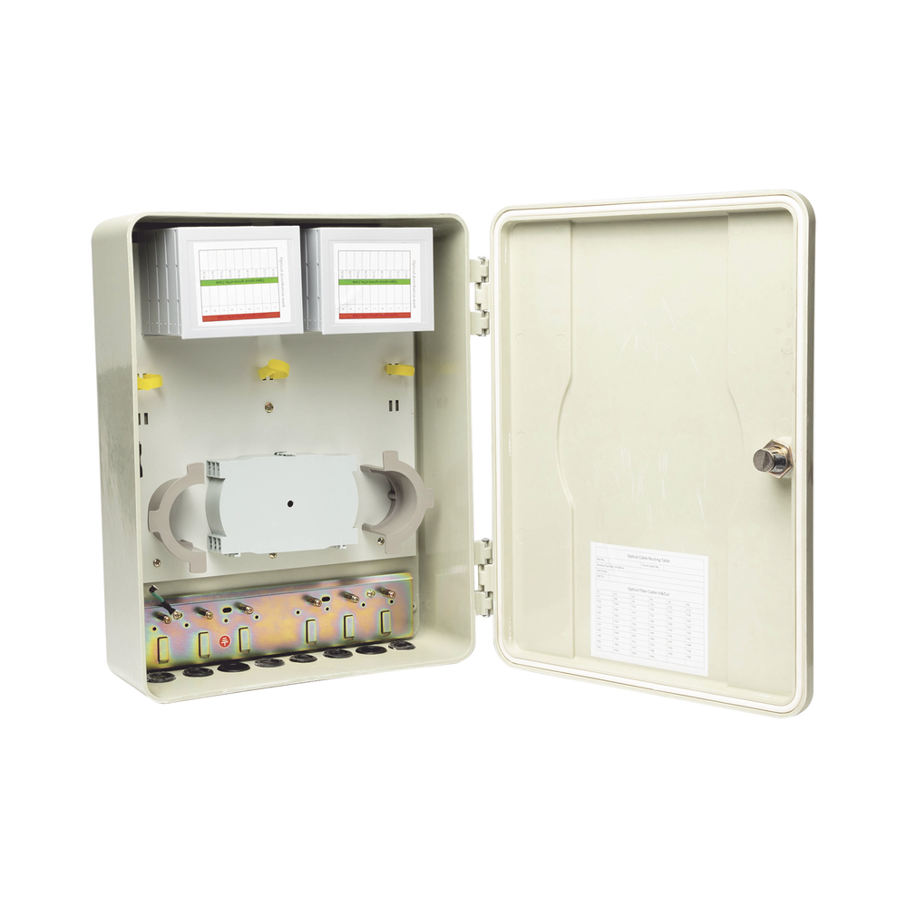 Gabinete Pasivo de Fibra Óptica, Acepta Cuatro Placas FPONEAP12, IP55, Montaje en Poste o Pared - Image 5