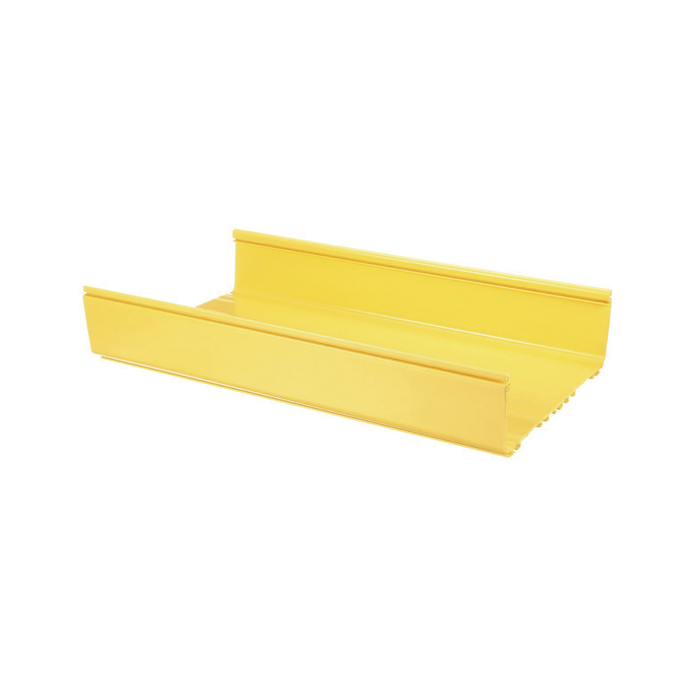 Canaleta FiberRunner™ 12X4, de PVC Rígido, Color Amarillo, 1.8 m de Largo - Image 3