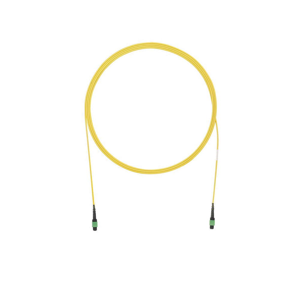 Cable de Interconexi?n de 12 Fibras ?pticas Monomodo OS2, de PanMPO Hembra a PanMPO Hembra, Polaridad A, LSZH, de 1.5 Metros (4.92 Pies)