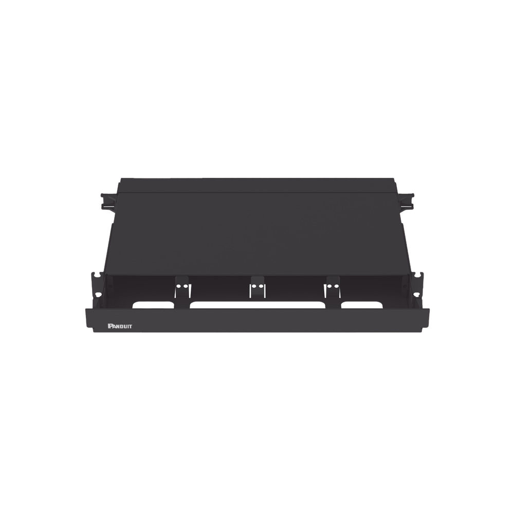 Panel de Distribuci?n de Fibra ?ptica, Acepta 4 Placas FAP o FMP, Bandeja Deslizable, Hasta 96 Fibras, Color Negro, 1UR - Image 3