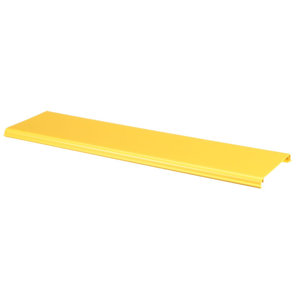 Tapa Con Bisagra a Presión Para Canaleta FiberRunner™ FR6X4YL6, de PVC Rígido, Color Amarillo, 1.8 m de Largo - Image 3