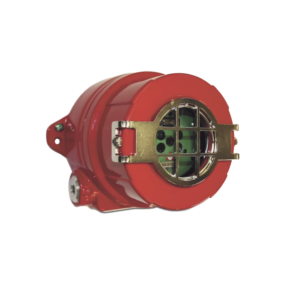 Detector De Flama Multi-Espectro Dual IR/UV, Tecnología Avanzada, Aluminio Libre de Cobre, Entradas 2xM25, Certificaciones FM, cFM, ATEX IECEx Para Clase I, Zona 1