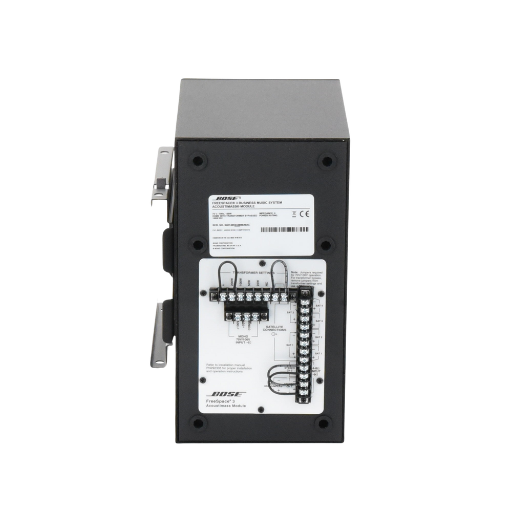 Subwoofer de Montaje en Superficie I Acoustimass Serie I | 5.25in | 6 Ohms | 70/100V | Negro - Image 2