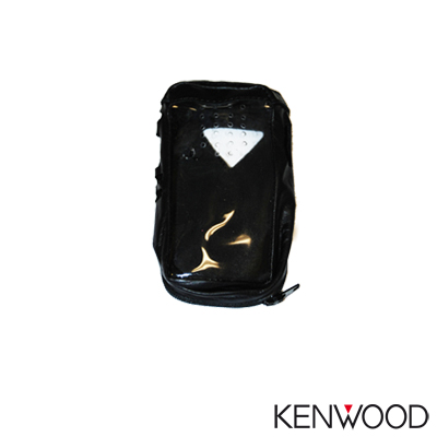 Funda Reforzada de Piel, Visor Frontal Transparente para TK-2160, TK-3160, TK-2360, TK-3360, NX-420K3.