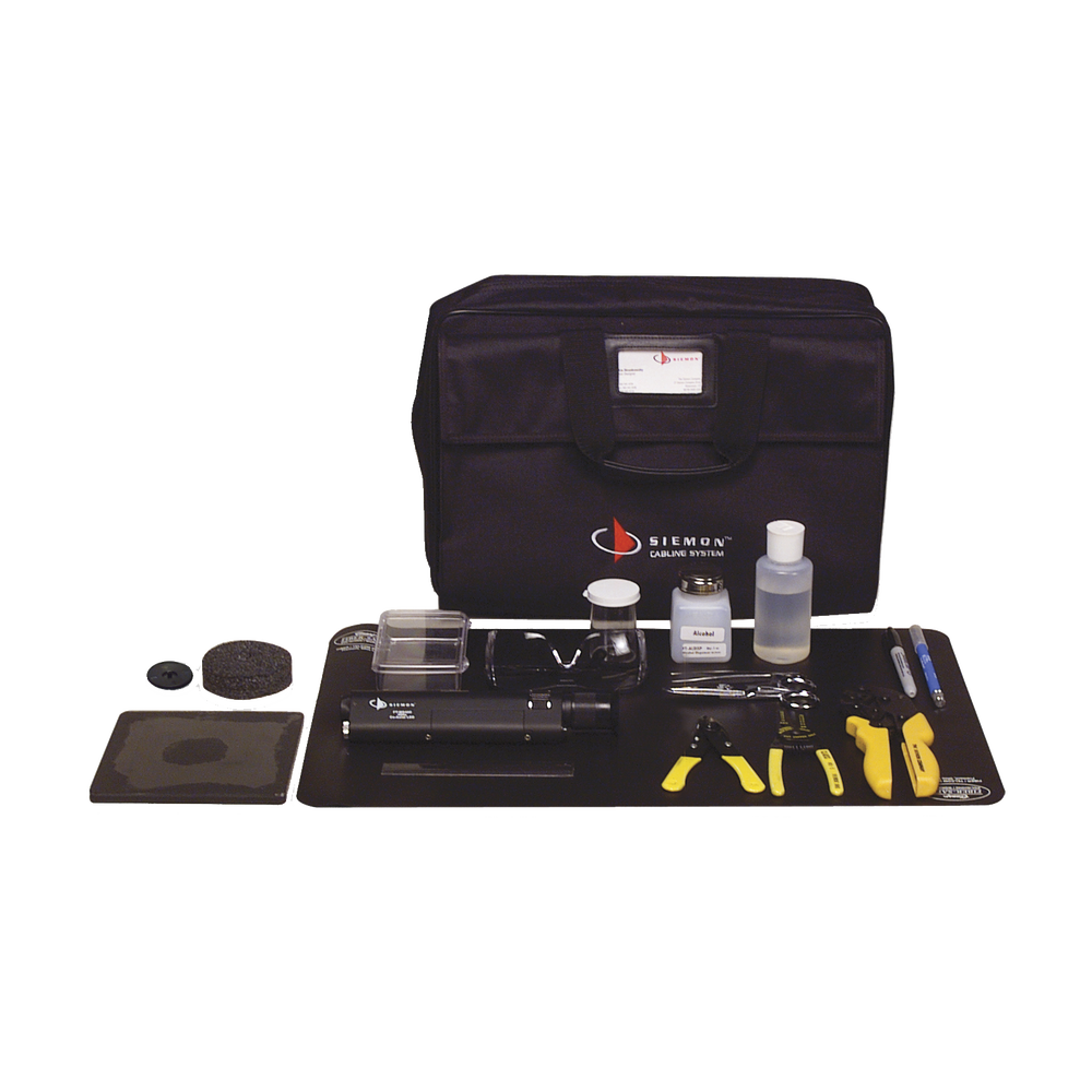 Kit de Herramientas Lightspeed para Terminaci?n de Conectores de Fibra ?ptica, ST/SC Monomodo o Multimodo