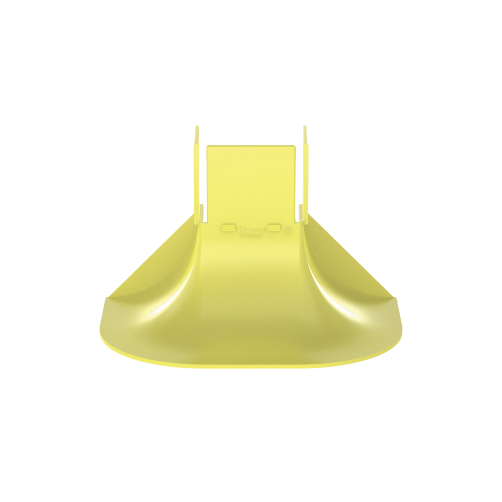 Accesorio de Control de Radio de Curvatura, Para Bajadas de Cable con Canaletas FiberRunner 2x2, Color Amarillo - Image 3