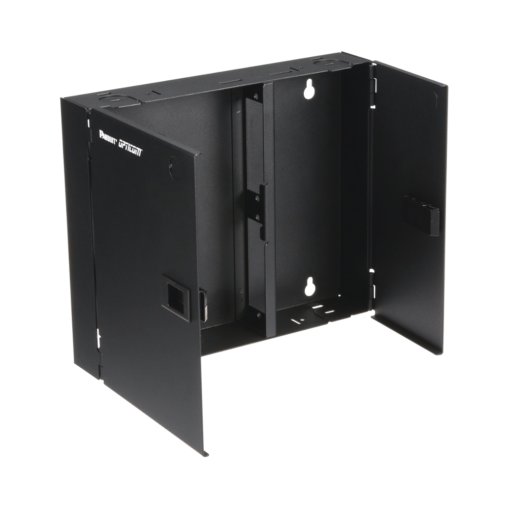 Caja de Conexi?n de Fibra ?ptica, Para Montaje en Pared, Acepta 2 Placas FAP o FMP, Hasta 48 Fibras, Color Negro - Image 3