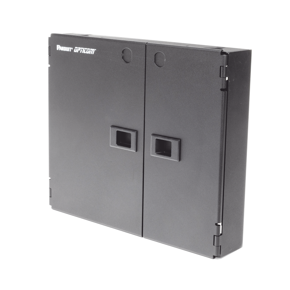 Caja de Conexi?n de Fibra ?ptica, Para Montaje en Pared, Acepta 2 Placas FAP o FMP, Hasta 48 Fibras, Color Negro - Image 6