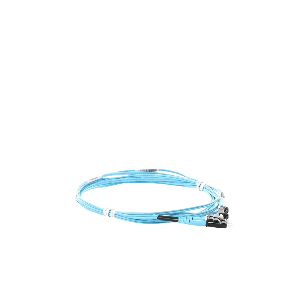 Jumper de Fibra Optica Multimodo 50/125 OM3, LC-LC Duplex, OFNR (Riser), Color Aqua, 3 Metros (9.84 Pies) - Image 6
