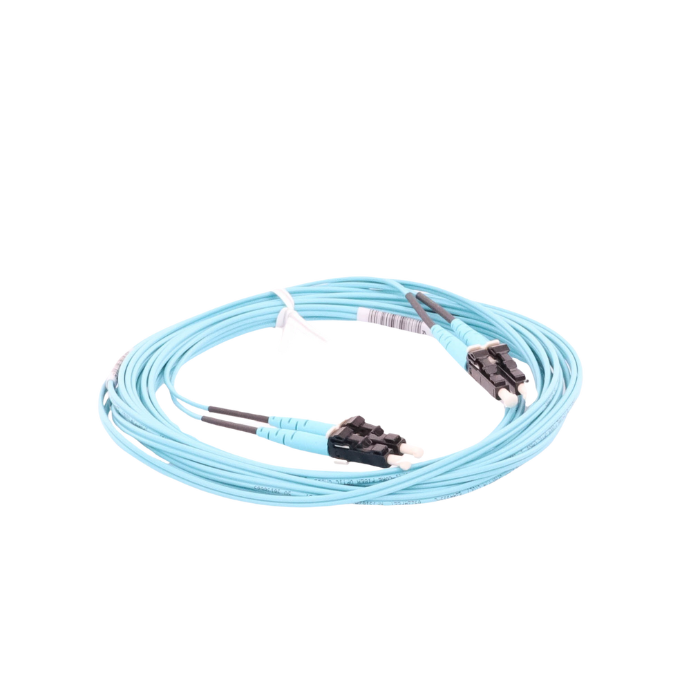 Jumper de Fibra Optica Multimodo 50/125 OM3, LC-LC Duplex, OFNR (Riser), Color Aqua, 5 Metros (16.40 Pies) - Image 6