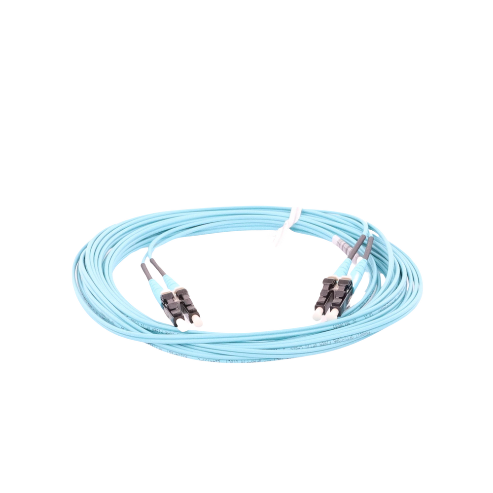 Jumper de Fibra Optica Multimodo 50/125 OM3, LC-LC Duplex, OFNR (Riser), Color Aqua, 5 Metros (16.40 Pies) - Image 8