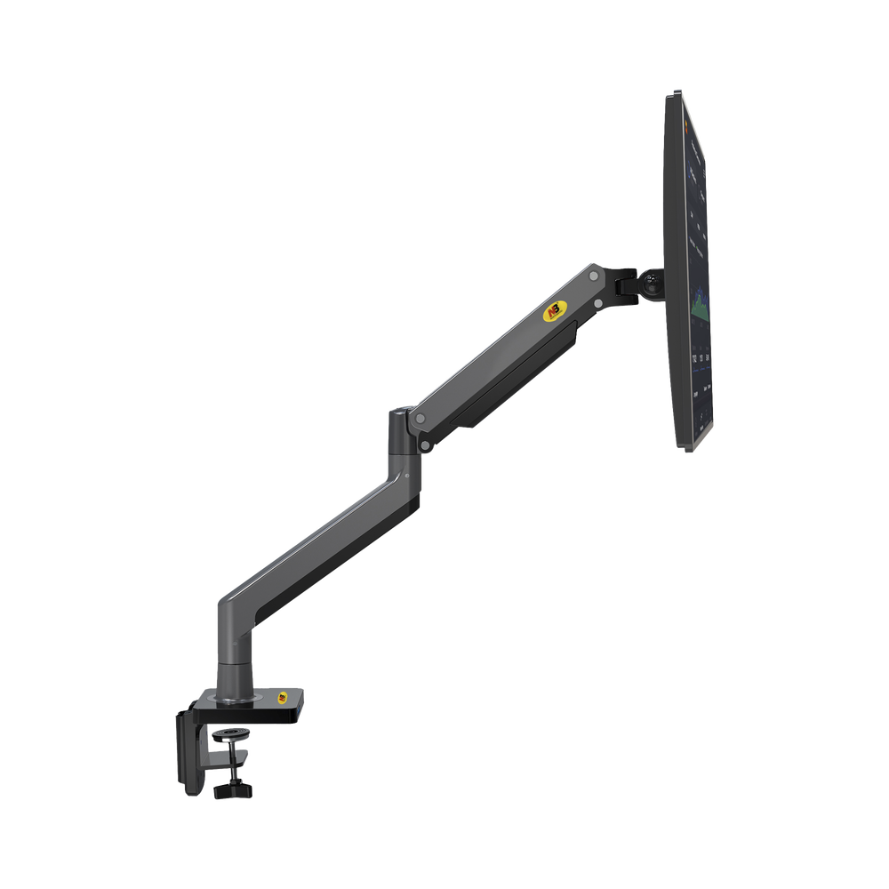 Montaje de Escritorio Articulado para Monitores de 22-40" / Soporta hasta 15 kg / Vesa 75 x 75 / 100 x 100 / Acero / Giro: 360°