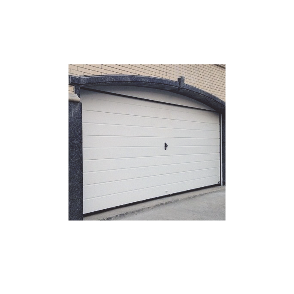 Puerta de Garage de Alta Calidad / Linea Central / Color Blanco 14X8 pies, AISLADA, Estilo Americana. - Image 3