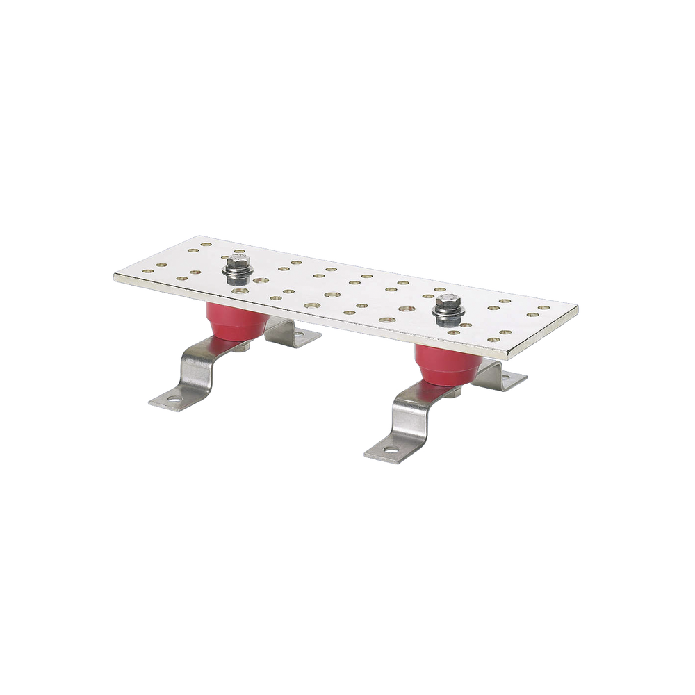 Barra de Puesta a Tierra Principal para Telecomunicaciones (TMGB), de 1/4 in x 4 in x 12 in