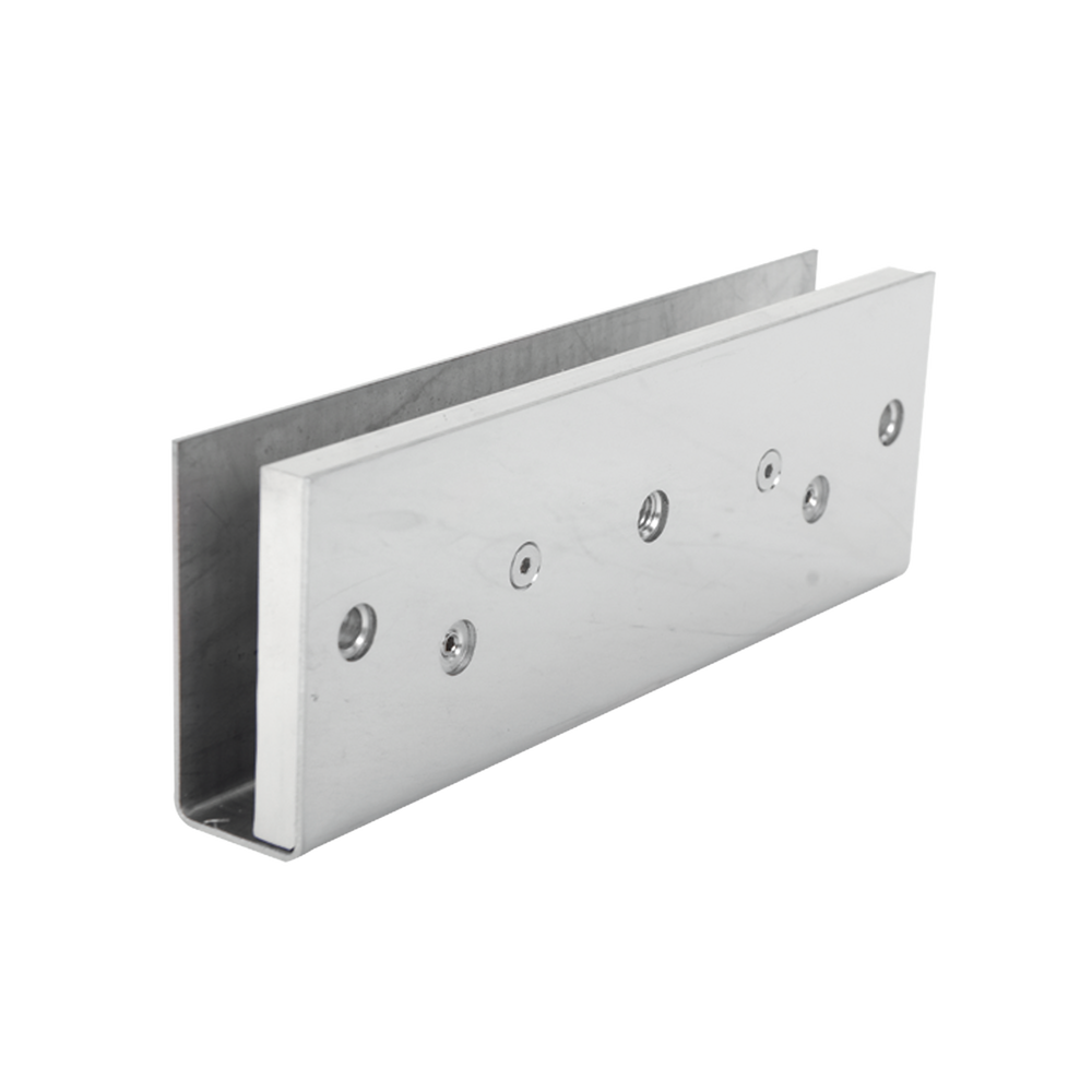 Montaje"U" para Puertas de Vidrio/ 1/2" de Grosor/Uso en chapa magnética de 600 y 1200 lbs/ Ajuste por Opresores - Image 2