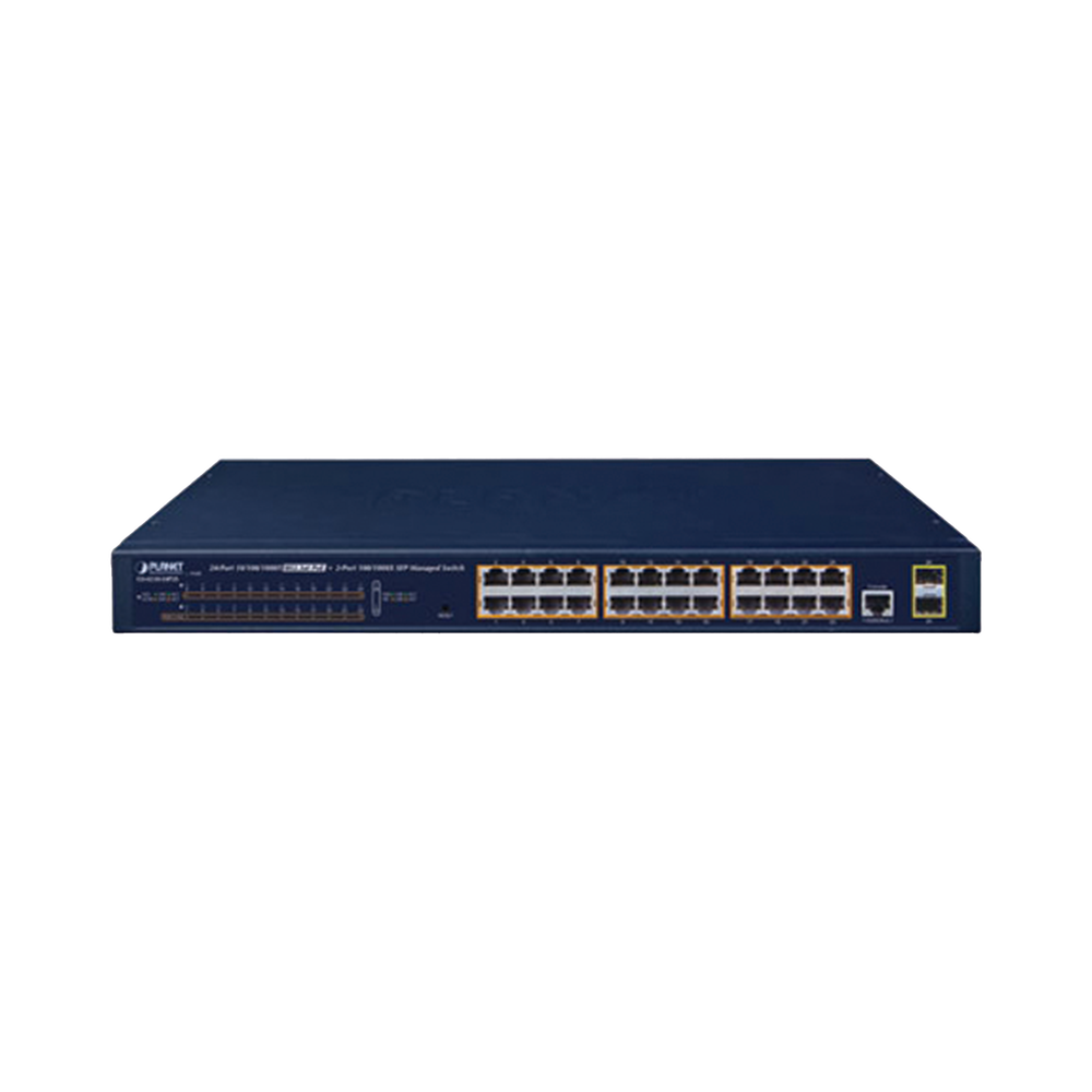 Switch PoE Administrable Capa 2 / 24 Puertos10/100/1000BASE-T / 2 SFP 100/1000BASE-X / POE 802.3af/at - Image 3