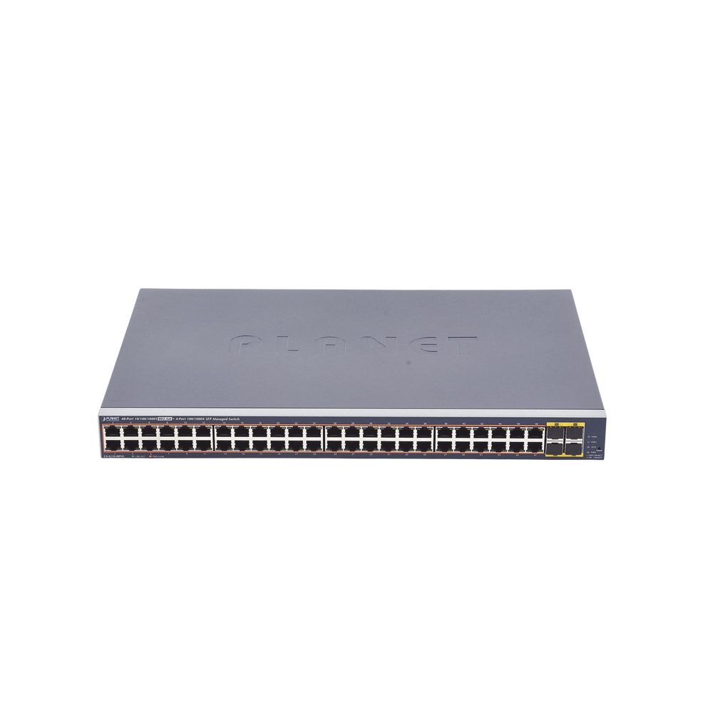 Switch Administrable de 48-Puertos 10/100/1000T 802.3at PoE + 4-Puertos 100/1000BASE-X SFP / 440W - Image 2