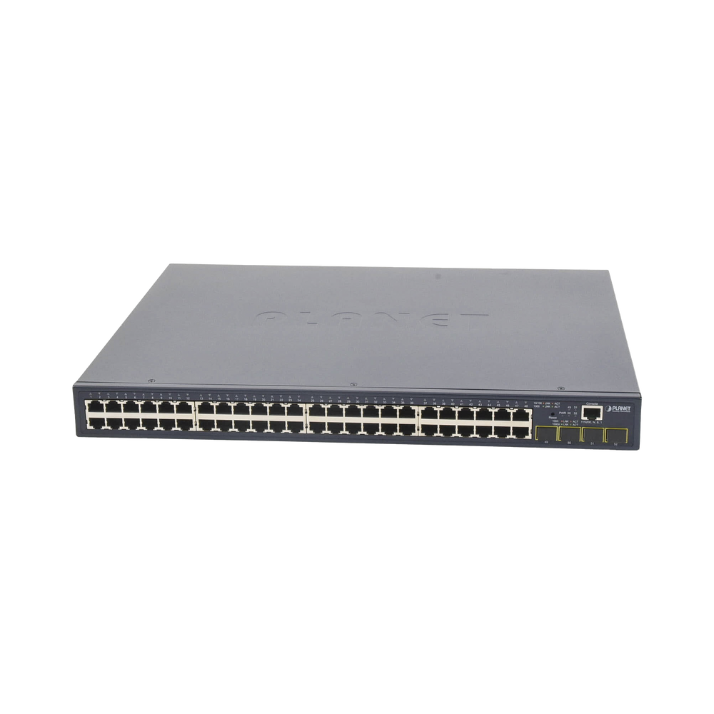 Switch Administrable Capa 2 de 48 Puertos Gigabit 10/100/1000T, 4 Puertos SFP 100/1000X - Image 2