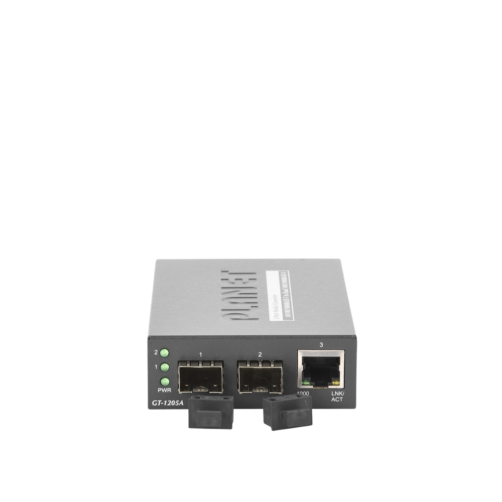 Convertidor de Medios con Doble Puerto SFP 1000BASE-FX/SX/LX y Puerto Ethernet 1000Base-T - Image 3
