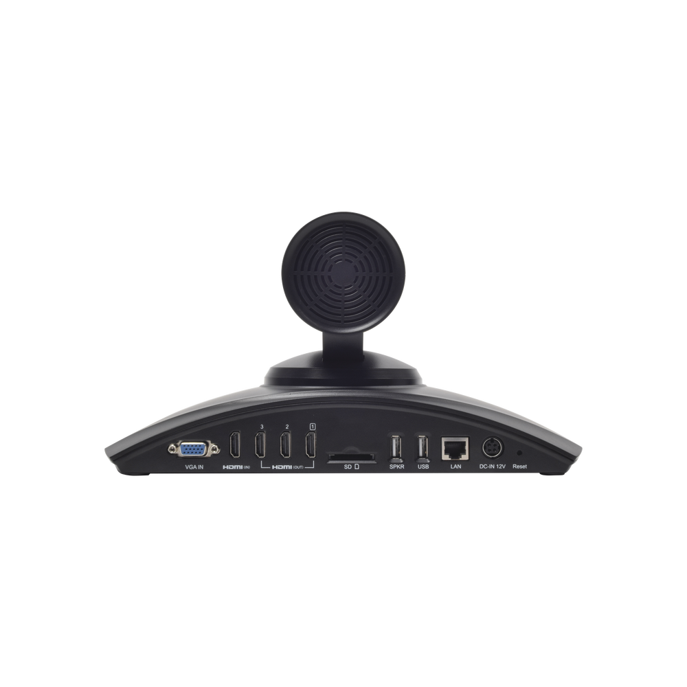 Sistema de Video Conferencia FullHD Multi-Plataforma con Cámara PTZ, 3 Salidas de video, Base de Audio y Control Remoto - Image 7