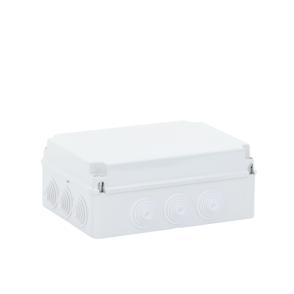 Caja Estanca de PVC Para Derivación y Conexión, 12 Entradas, Tapa Atornillada, 300x220x120 mm (Área interna), Uso Exterior IP55, Material que no Propaga el Fuego y Libre de Hálogenos - Image 4