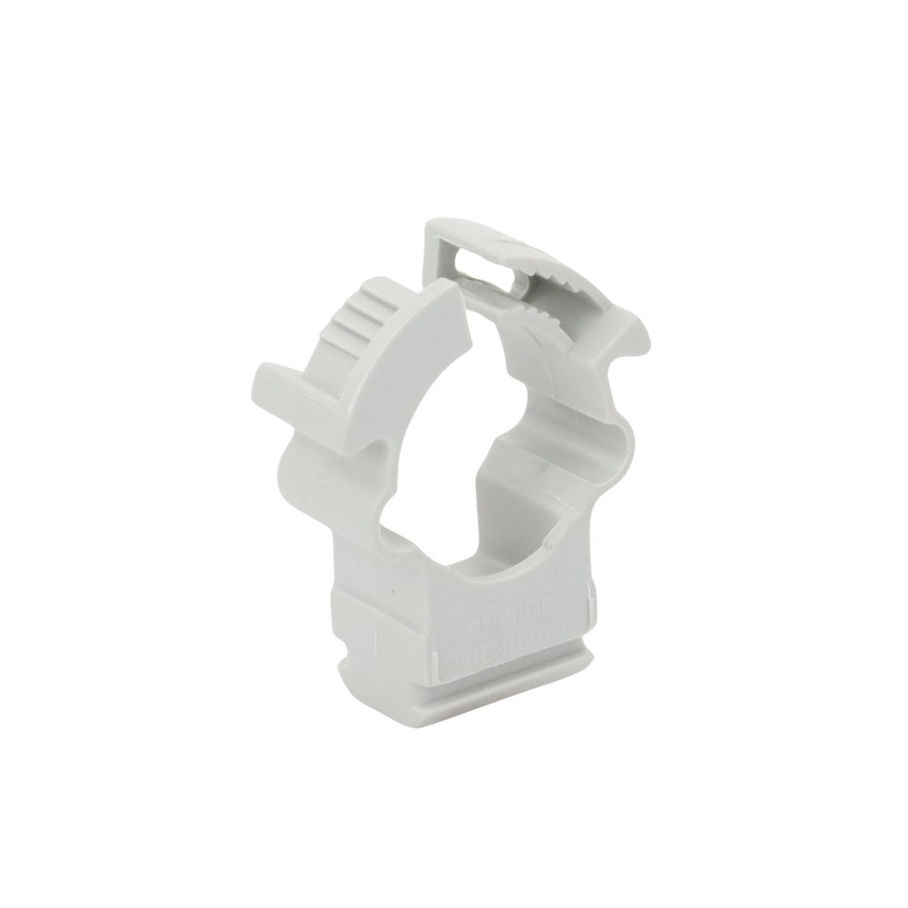 Soporte de collar (Abrazadera), PVC Auto-extinguible, cerrado para tubería de 16 mm - Image 2