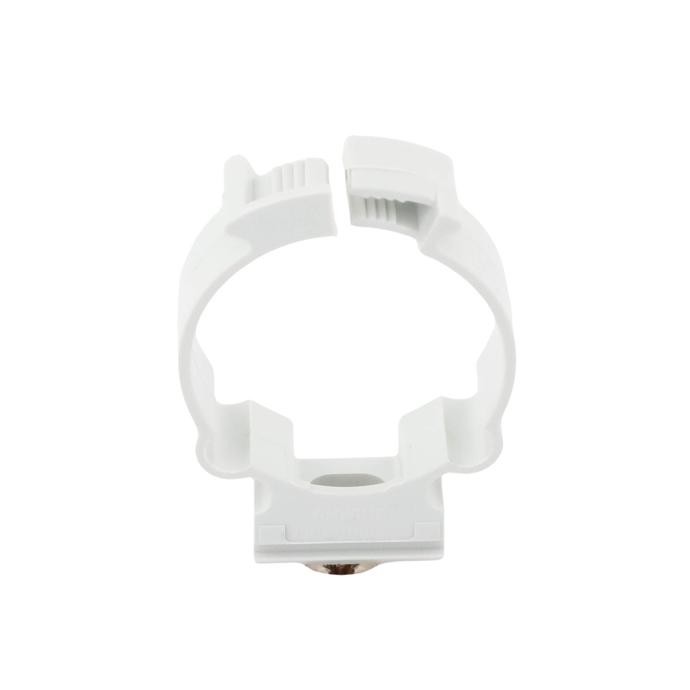 Soporte de collar (Abrazadera), PVC Auto-extinguible, cerrado para tubería de 32 mm - Image 2