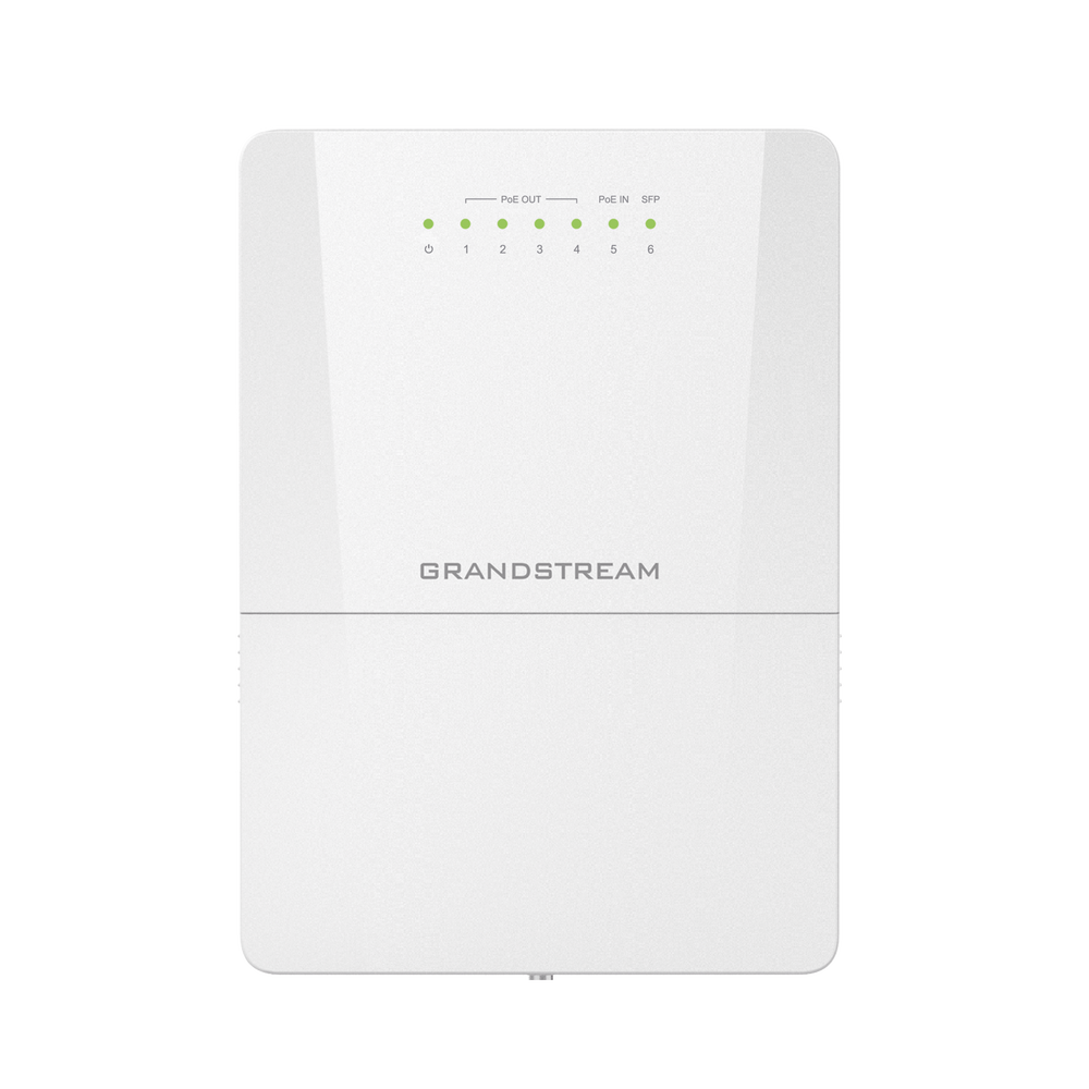 Switch PoE Lite administrable para exteriores de 6 puertos (5GE+1SFP) / Clasificación IP66 a prueba de polvo y agua