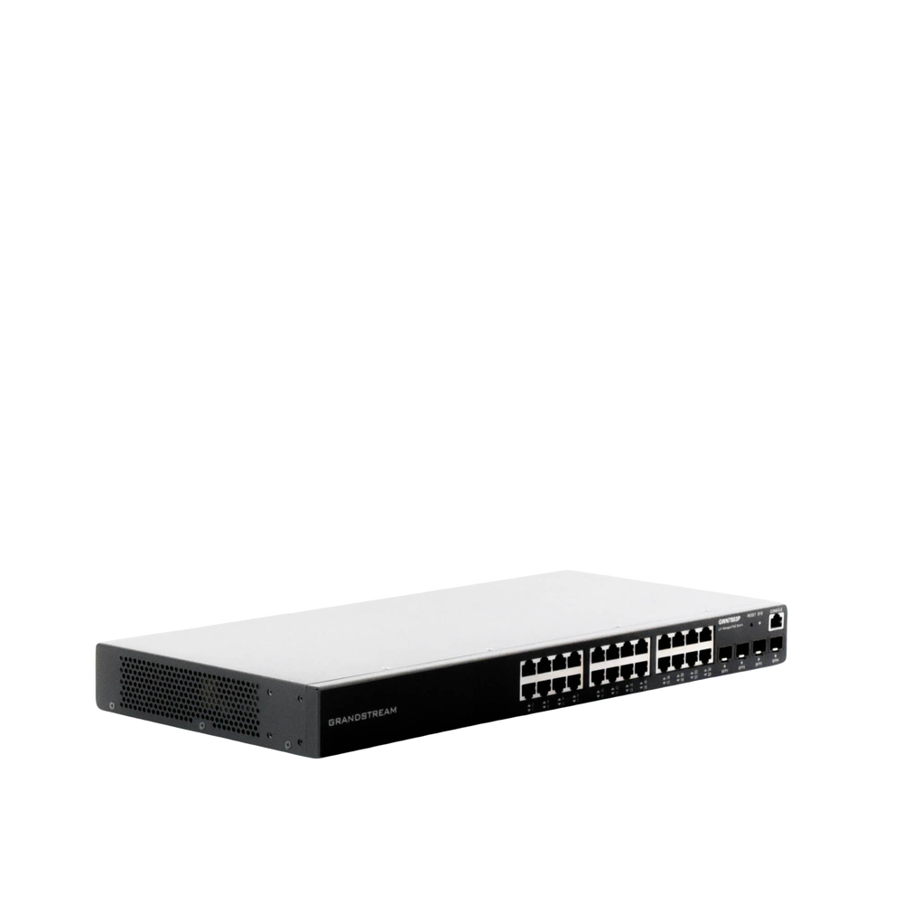Switch Gigabit PoE+ Administrable / 24 puertos 10/100/1000 Mbps + 4 Puertos SFP Uplink / Hasta 360W / Compatible con GWN Cloud. - Image 4