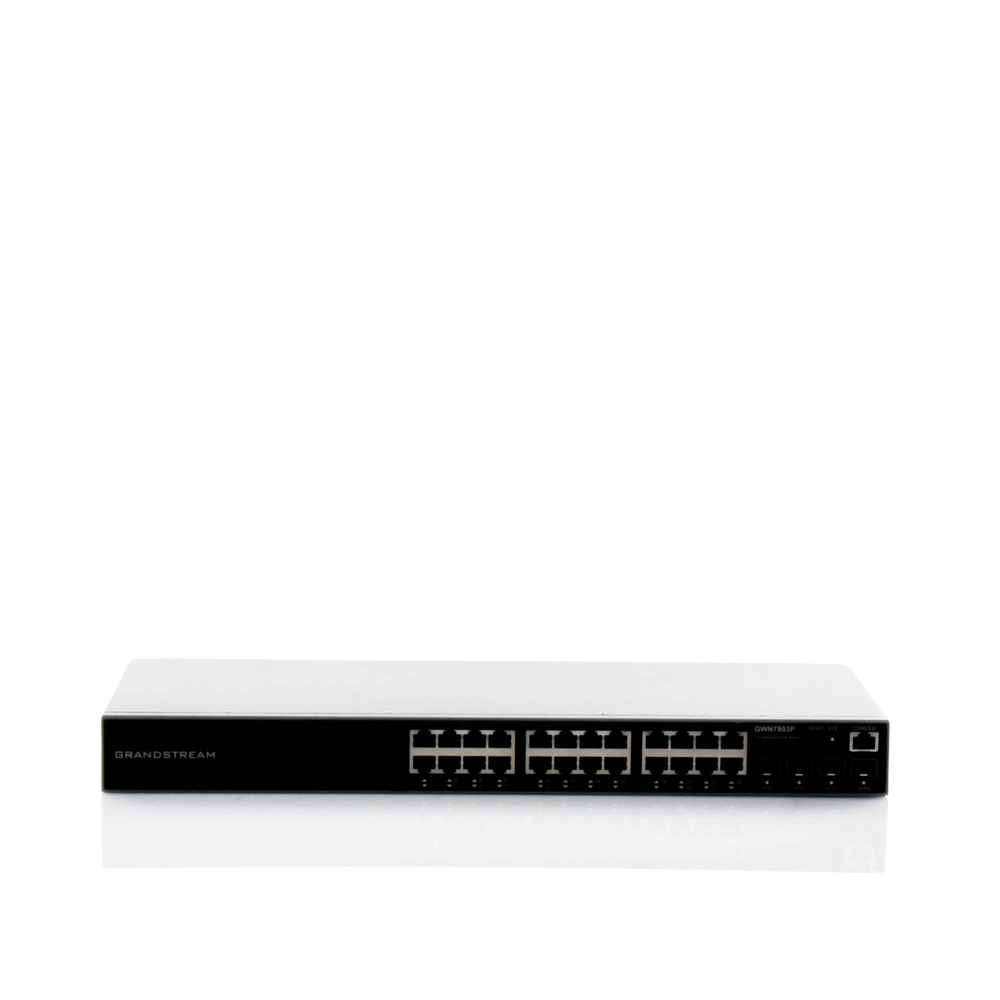 Switch Gigabit PoE+ Administrable / 24 puertos 10/100/1000 Mbps + 4 Puertos SFP Uplink / Hasta 360W / Compatible con GWN Cloud. - Image 5